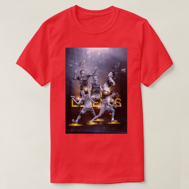 T-shirt Légendes de Badminton T 1 (Design devant)