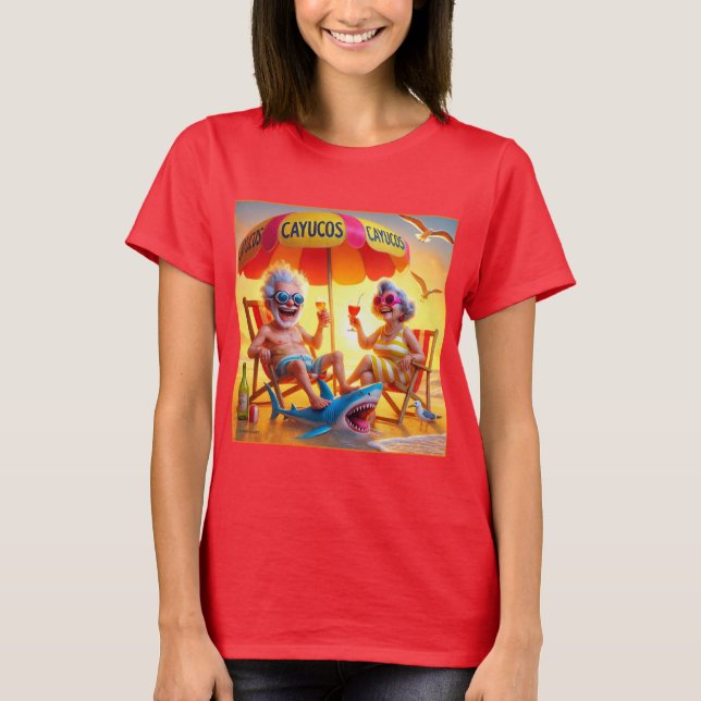T-SHIRT LÉGENDES DE CAYUCOS.   (Devant)
