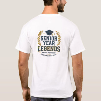 T-shirt Légendes de dernière année – Patch Varsity Vintage