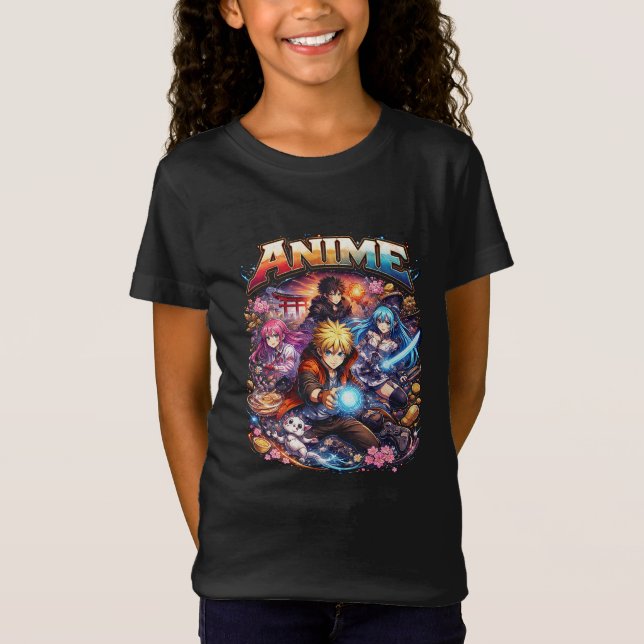 T-Shirt Légendes de l'anime (Devant)