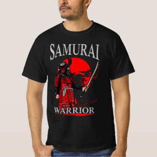T-shirt Légendes de samouraï guerrier japonais vintage 202
