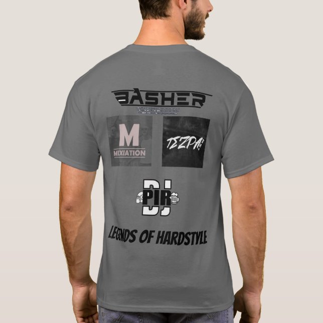 T-shirt Légendes de style dur (Dos)