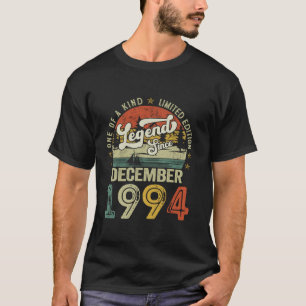 T-shirt Légendes depuis décembre 1994 Vintage Retro 30th B