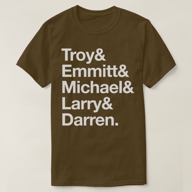 T-shirt légendes des années 90 de Dallas Cowboys (Design devant)