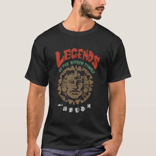 T-shirt Légendes Du Temple Caché (Devant)