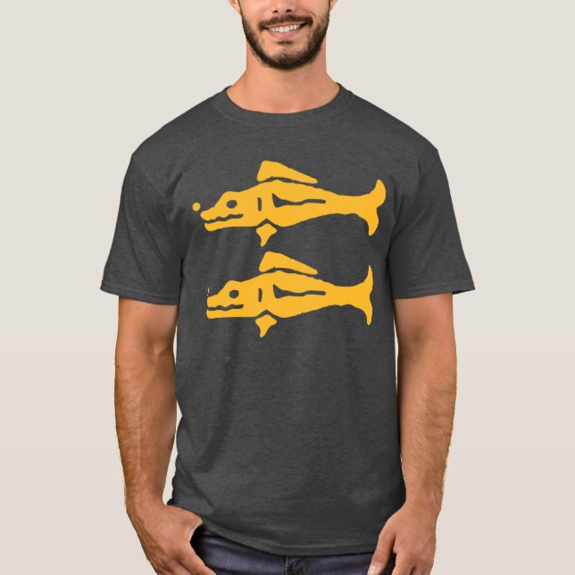 T-shirt Légendes du temple caché Blue Barracudas drôle (Devant)