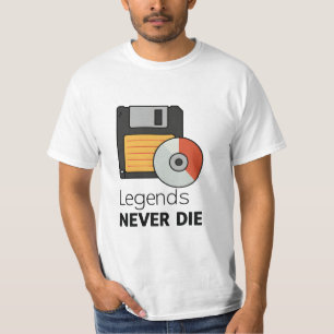 T-shirt Légendes jamais mourir Tee
