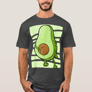 T-shirt Léger avocat boutt Fleitaire Végétarien