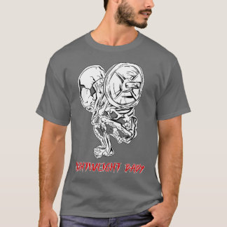 T-shirt Léger Baby Skeleton Poids Bodybuildi