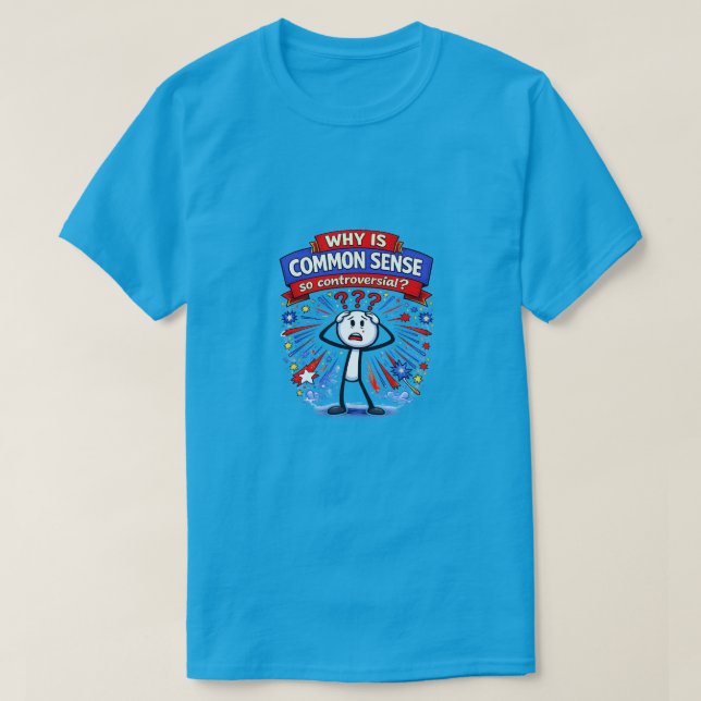 T-Shirt léger Common Sense (10a) (Design devant)