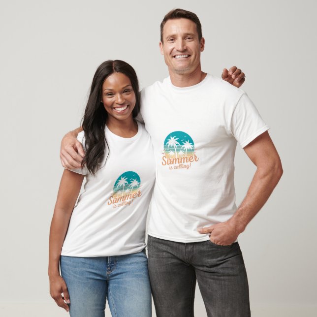 T-shirt léger d'été cool et décontracté (Unisexe)