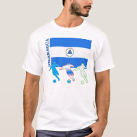 T-shirt léger du Nicaragua du football