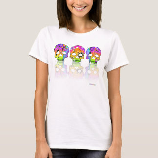 T-shirt léger - POP ART SKULLS