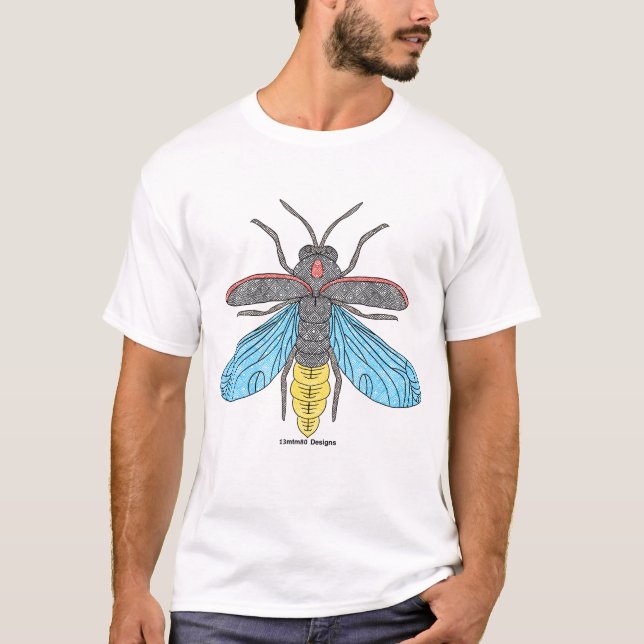 T-shirt léger pour homme Firefly (blanc) (Devant)