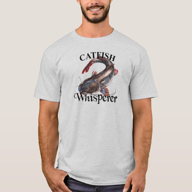 T-Shirt léger Whisperer de poisson-catfish (Devant)