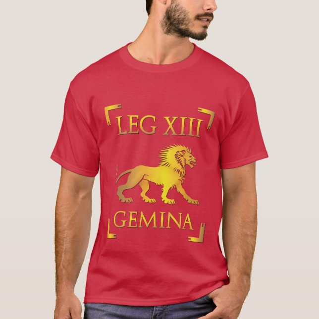 T-SHIRT LEGIO XIII GEMINA - LEONIS (Devant)