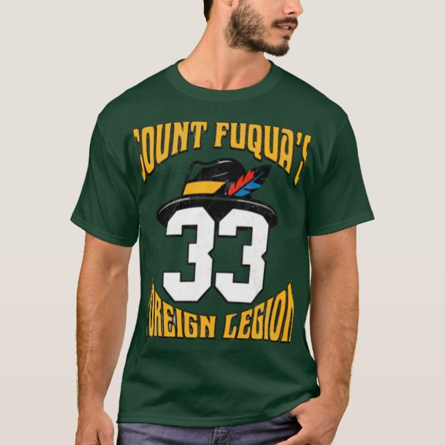 T-shirt Légion étrangère du comte Fuqua (Devant)