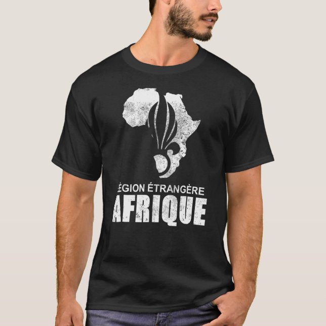 T-shirt Légion étrangère française Etrangere Afrique (Devant)
