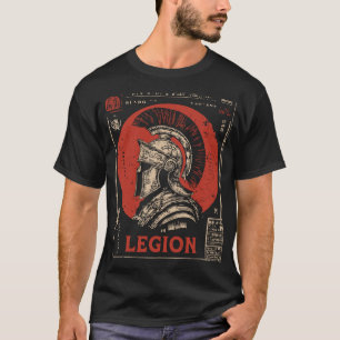 T-shirt Légion romaine Soldat Conception militaire histori