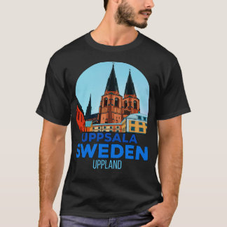 T-shirt L'église cathédrale métropolitaine d'Uppsala