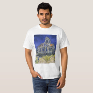 T-shirt L'église d'Auvers par Vincent van Gogh