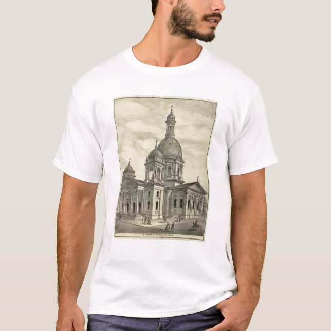 T-shirt L'église de St Joseph (Devant)
