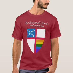 T-shirt L'Eglise épiscopale vous accueille LGBTQ