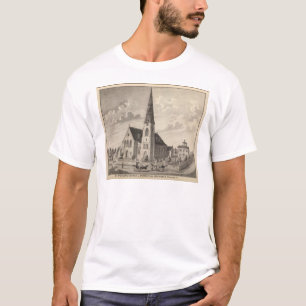 T-shirt L'église et la résidence paroissiale de St Peter