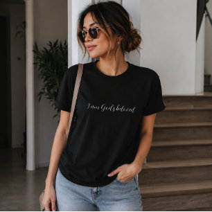 T-shirt L'Église 'Je suis l'aimé de Dieu' Cadeau de foi en