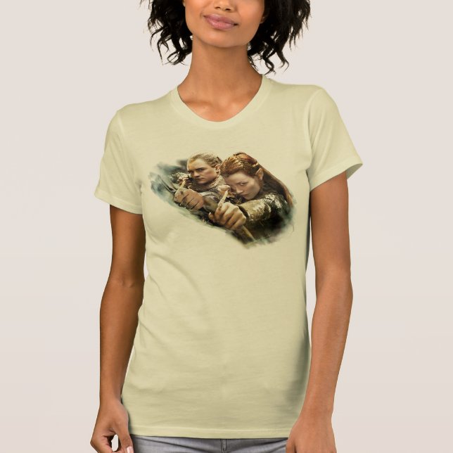 T-shirt LEGOLAS GREENLEAF™ et TAURIEL™ Graphic (Devant)