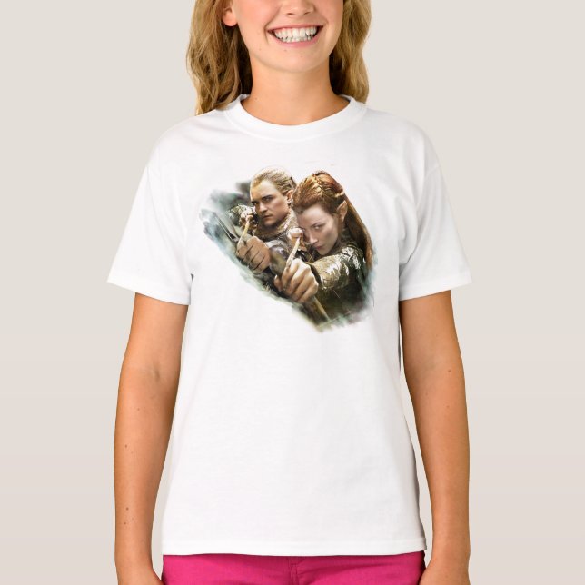 T-shirt LEGOLAS GREENLEAF™ et TAURIEL™ Graphic (Devant)