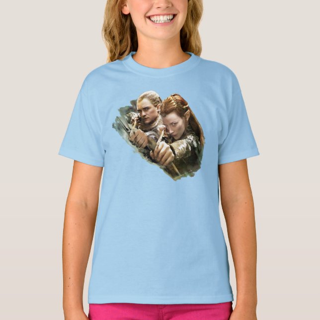 T-shirt LEGOLAS GREENLEAF™ et TAURIEL™ Graphic (Devant)