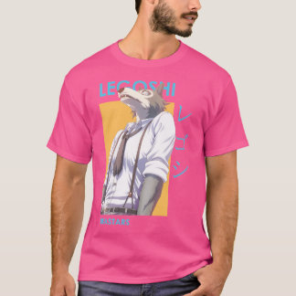 T-shirt Legoshi Beastars Wolf Card Anime