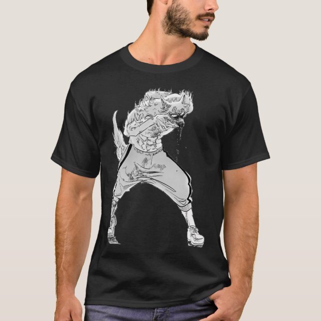 T-shirt Legoshi Fighting Design (Devant)