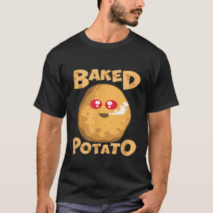 T-shirt Légume  Patate au Four Pothead  Ferme