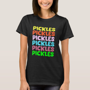 T-shirt Légume Pickle Grand Aneth Pour Végétalien Végétari