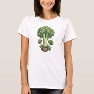 T-shirt Légumes 3 brocoli, brocoli, potager, jardin