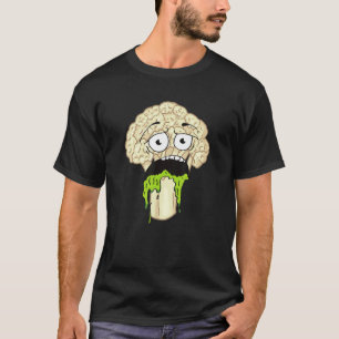 T-shirt Légumes anti végétarien Je déteste Chou-Fleur