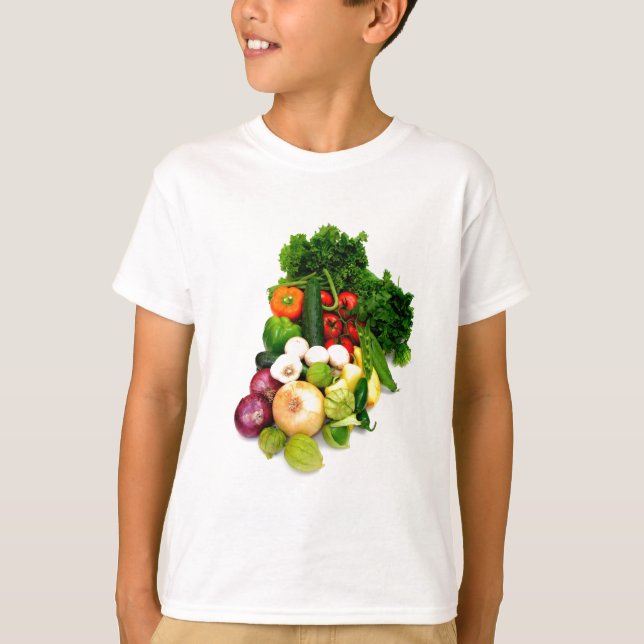 T-shirt Légumes assortis (Devant)