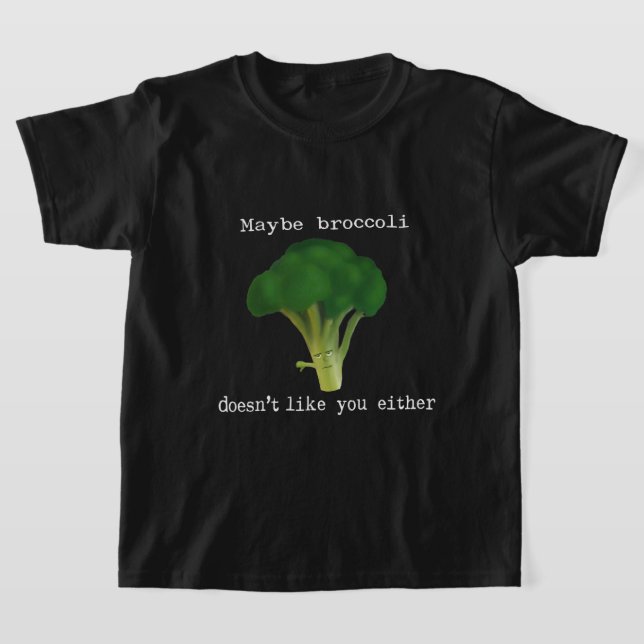 T-shirt Légumes Broccoli ne vous plaît pas D0100101A (Poser)