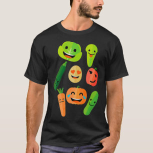 T-shirt Légumes Chemise Cute Veggie Amateurs de Vegan Tee