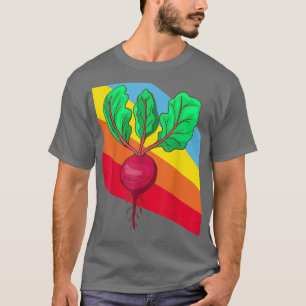 T-shirt Légumes de betterave Alimentation Vegetarian