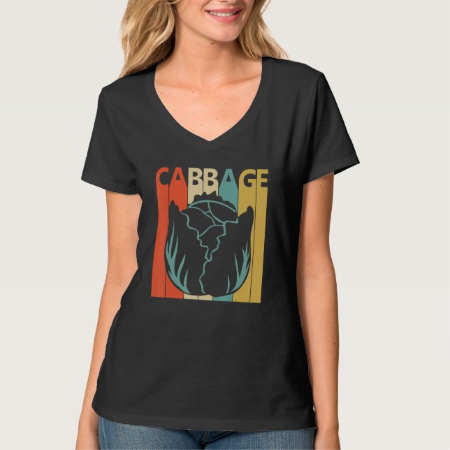 T-shirt Légumes de choux frais (Devant)