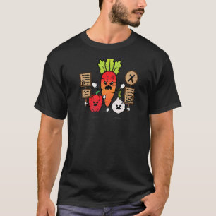 T-shirt Légumes et fruits Manifestation contre les Vegas A