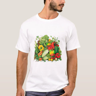 T-shirt légumes fruitiers Idée