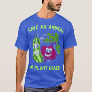 T-shirt Légumes Lover Sauvez Un Animal Mange Plante Ve
