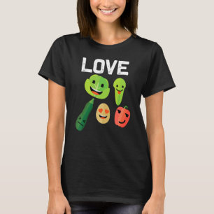 T-shirt Légumes Pour Hommes Femmes Fruit Légumes Jardinage