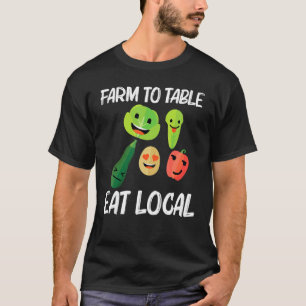 T-shirt Légumes pour hommes femmes fruits légumes jardinag
