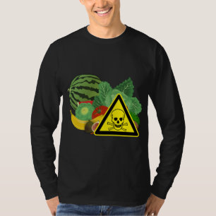 T-shirt Légumes toxiques n'aiment pas les fruits