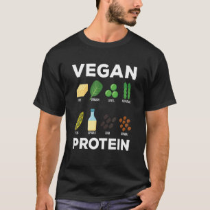 T-shirt Légumes végétariens à base de Plante Di